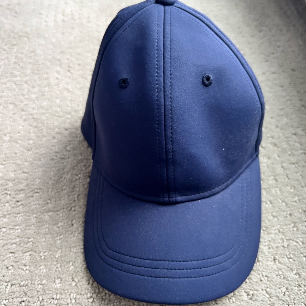 lululemon athletica navy blue baseball cap
